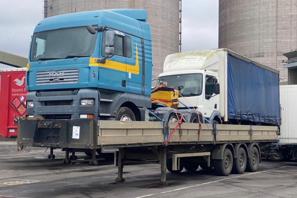 Handled with care. Prepared for movement. handled by Elmarsh Logistics