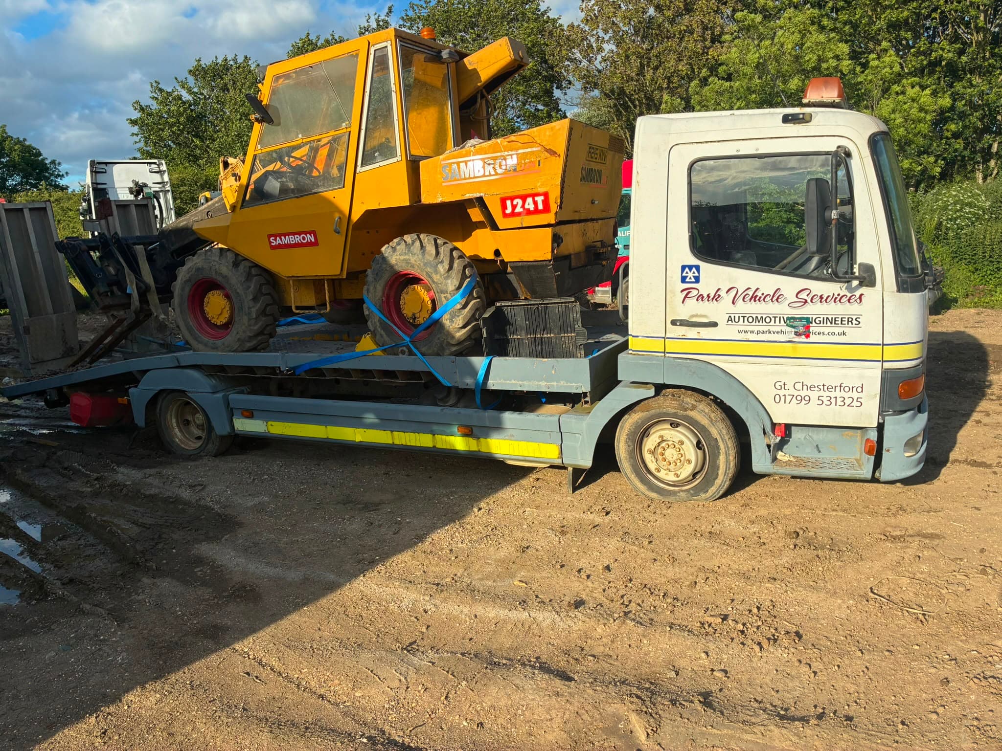 Heavy equipment transport