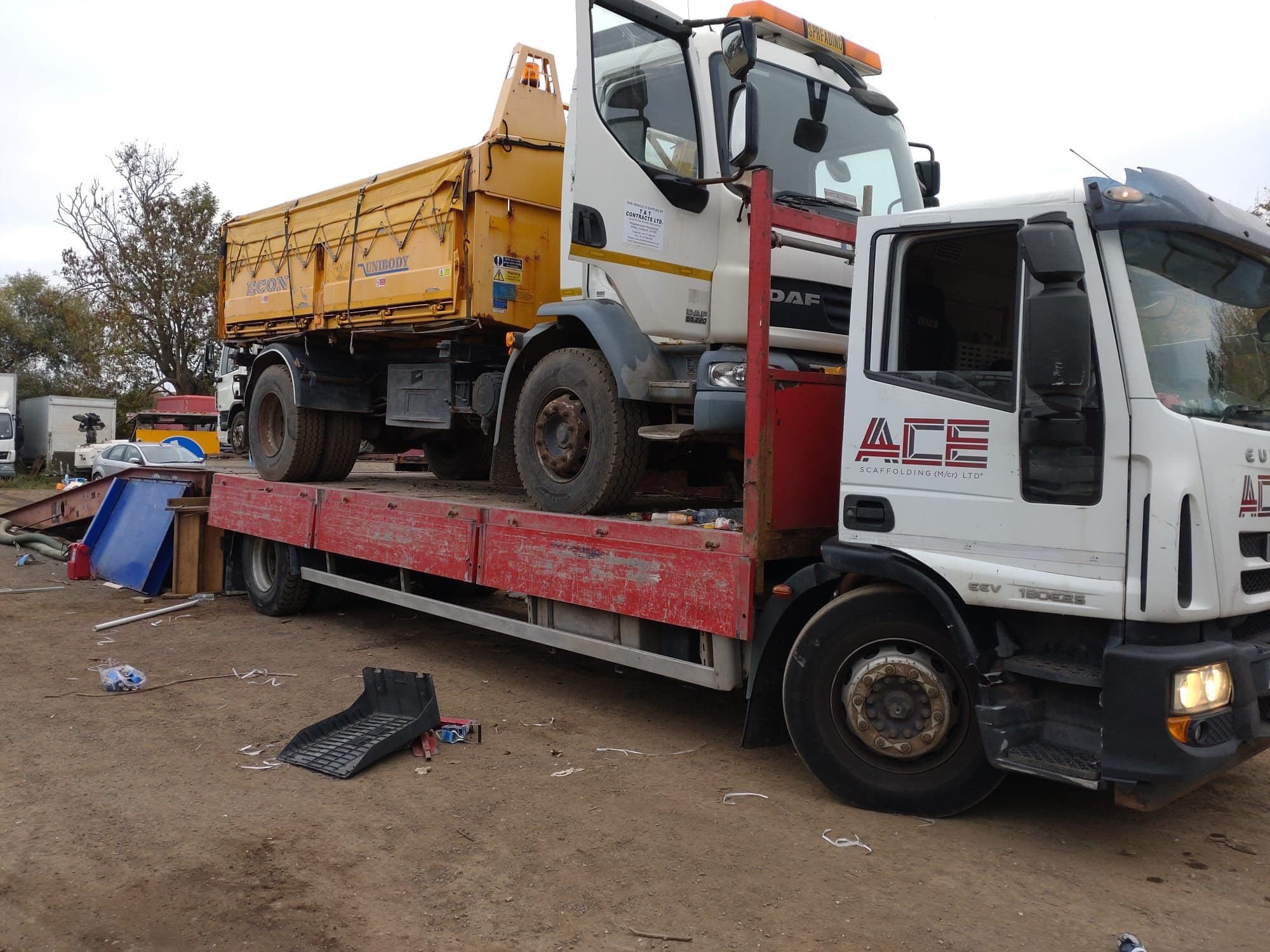 Yard-to-port logistics